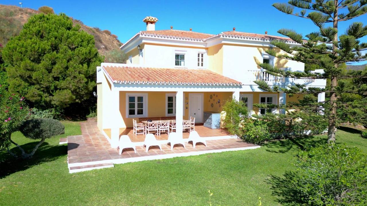 Gran Villa Con Vistas Al Mar Y Piscina Privada Málaga Exteriör bild